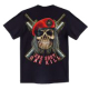 T-shirt with a skull