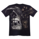 T-shirt with a skull