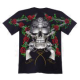 T-shirt with a skull