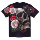 T-shirt with a skull