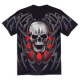T-shirt with a skull