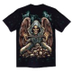 T-shirt with a skull