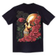 T-shirt with a skull