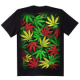 T-shirt with Marijuana