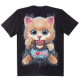 T-shirt with a Cat (Glow In The Dark)