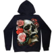 Hoody with a skull
