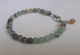 Author's Jewelry Handmade Bracelets made of Green Fluorite Beads.Qvenskaya