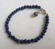 Author's Jewelry Set Chain and Bracelet lapis lazuli beads Qvenskaya