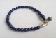 Author's Jewelry Set Chain and Bracelet lapis lazuli beads Qvenskaya