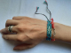 Author's Jewelry Handmade Set Bracelets Red Coral