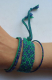 Author's Jewelry Handmade Set Turquoise Bracelet, Lapis lazuli,Necklace