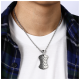 Steel pendant SHIELD KOOL KATANA